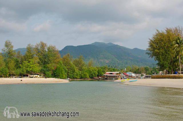 Klong Prao river estuary