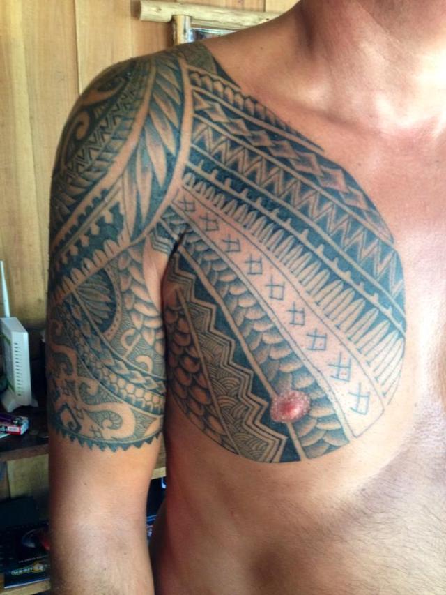Traditional Bamboo Tattoo by King