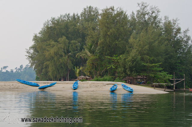Kayaks from Aana Resort