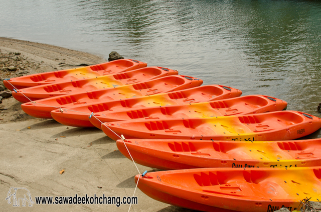 Kayaks from Chai Chet Resort