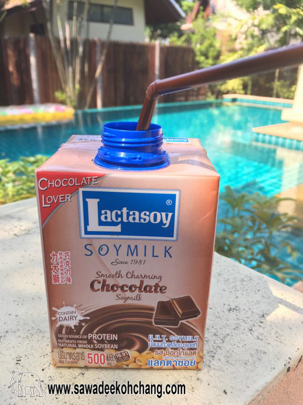 Chocolate Soy Milk carton