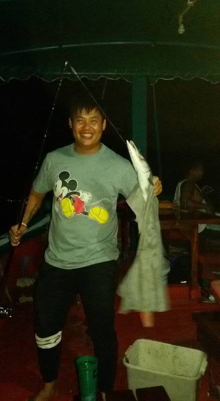 Night fishing