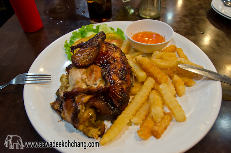 Roasted chickens at Kai Mun on the main road