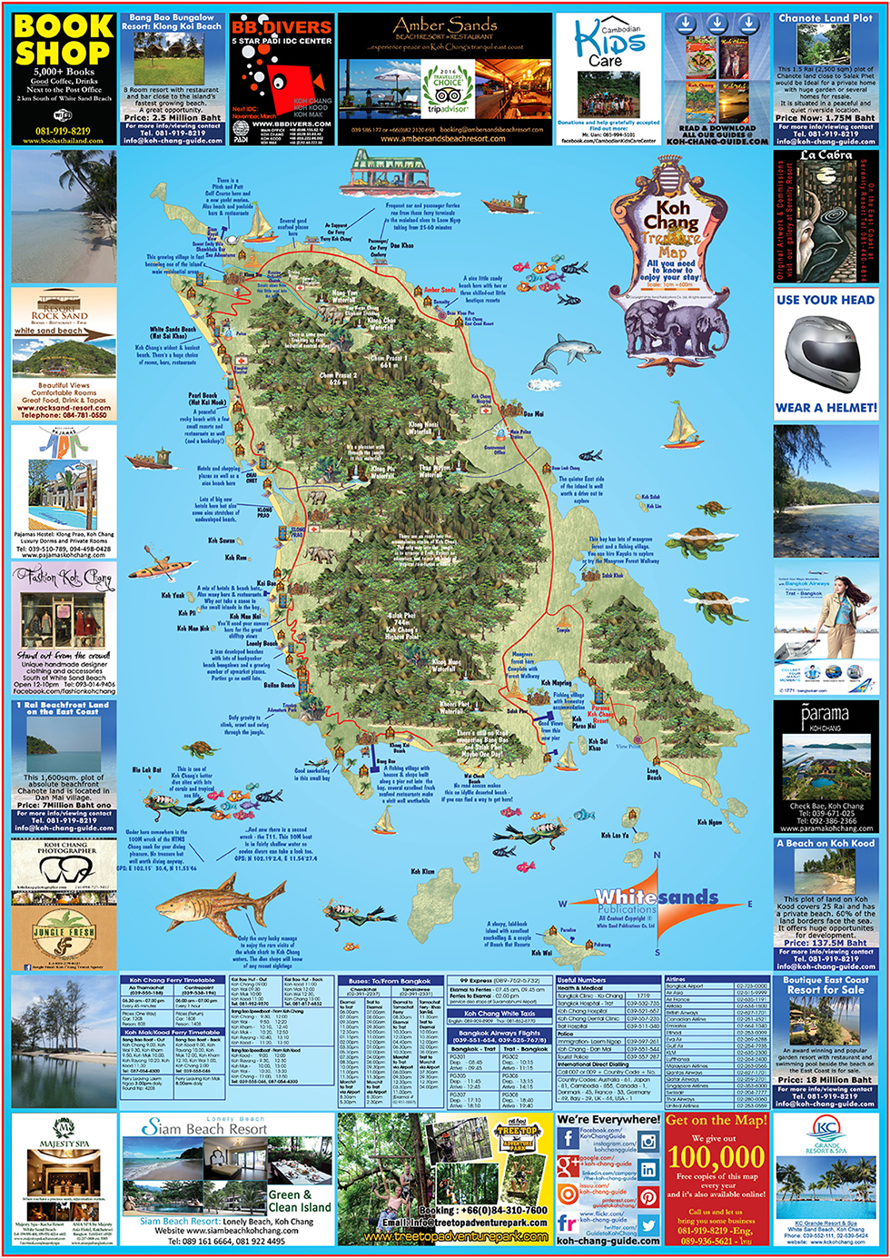 Koh Chang Treasure Map