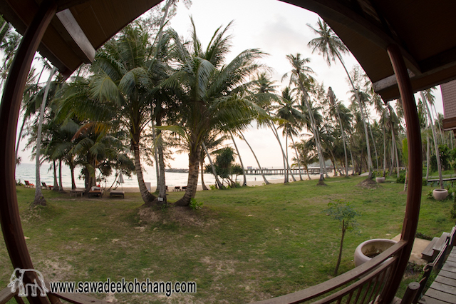 View from a Beach Front Villa