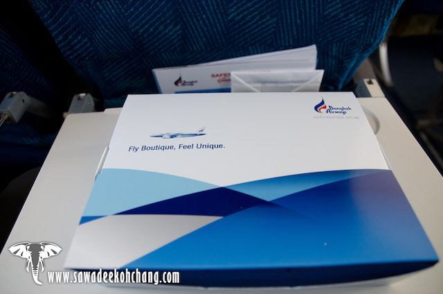 Bangkok Airways flight between Bangkok and Trat