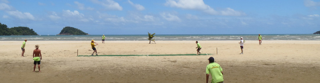 Koh Chang Beach Cricket