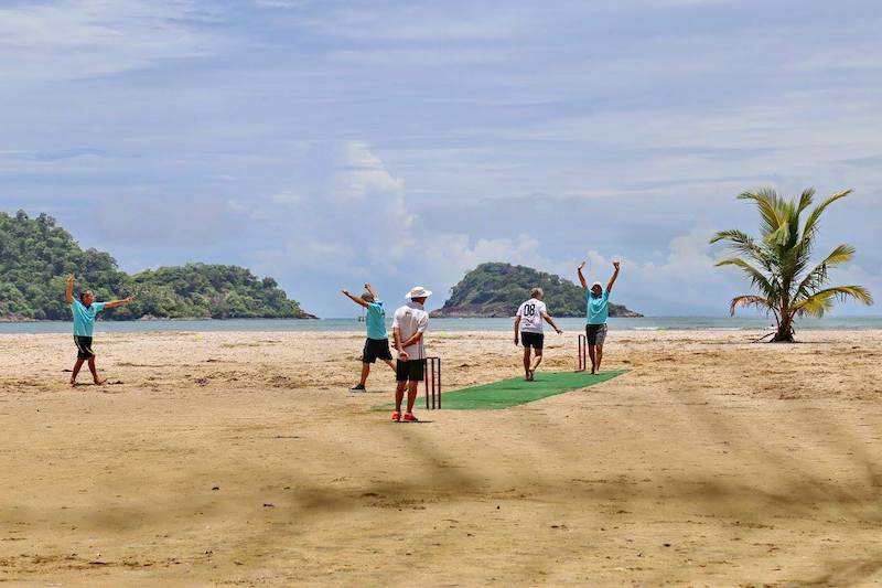 Koh Chang Beach Cricket