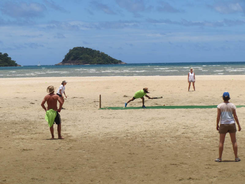 Koh Chang Beach Cricket