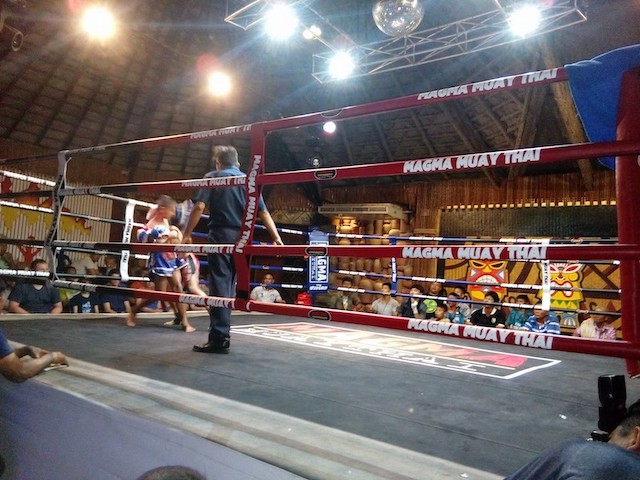 Muay Thai fights at Sabay bar