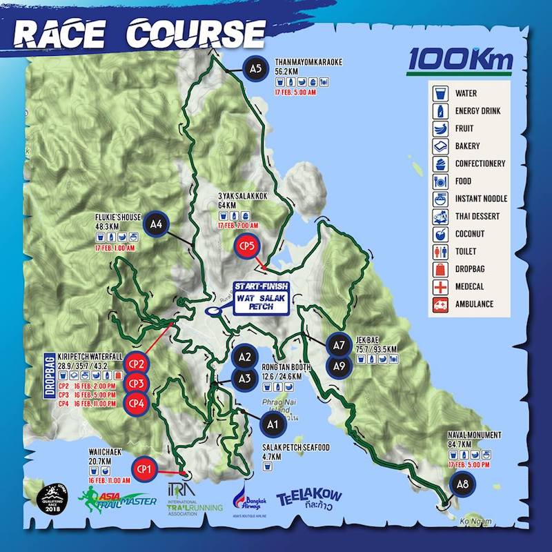 Ultra-Trail Unseen Koh Chang - 100 km